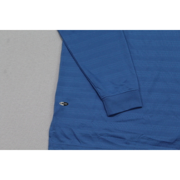 Adidas Men Blue Polo Tennesses Titans Long Sleeve Size Meduim - Picture 8 of 9